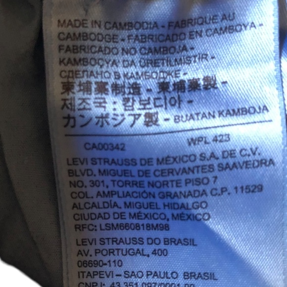 Levi’s 721 High Rise Skinny Jeans Blue Story Size 27 - Picture 11 of 12